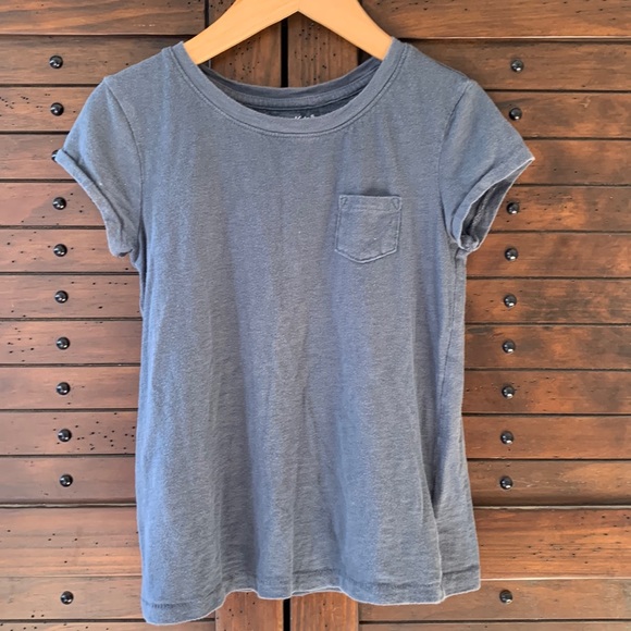 GAP Other - Gap blue-grey pocket tee in cotton knit